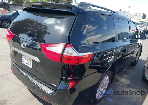 2017 Toyota Sienna Xle из США, поврежденный, VIN 5TDYZ3DC6HS850223